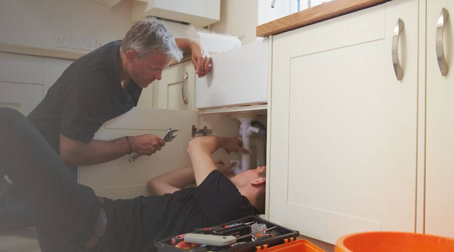 Professional burst pipe repair services in Midway, TX